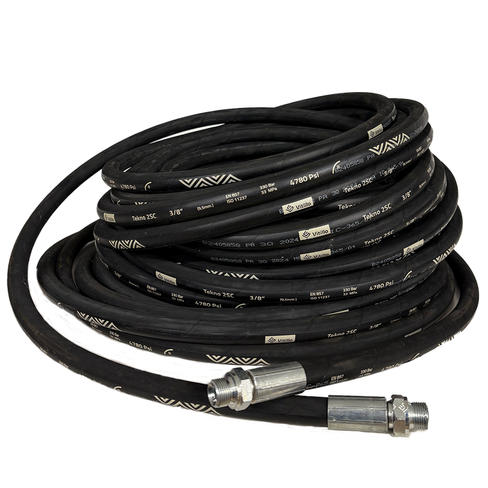 50M 3/8'' 2SC High Quality Pressure Washer Hose (3/8'' Male x Male)