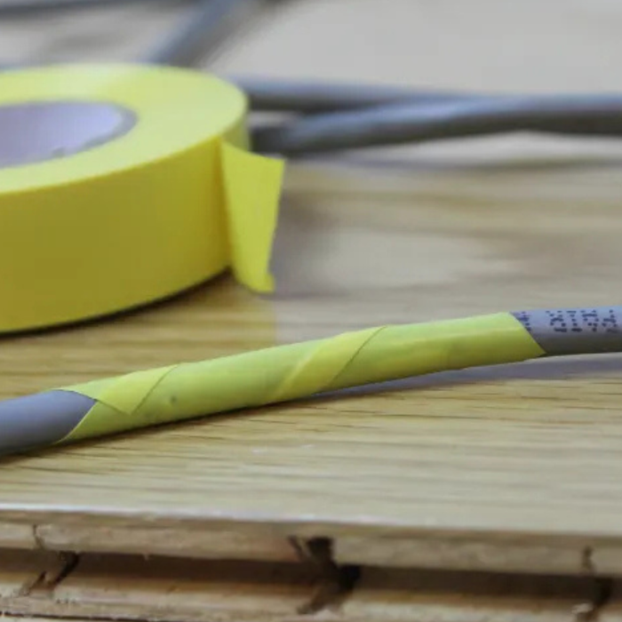 Faithfull Yellow Electrical Insulation Tape (19mm x 20M)