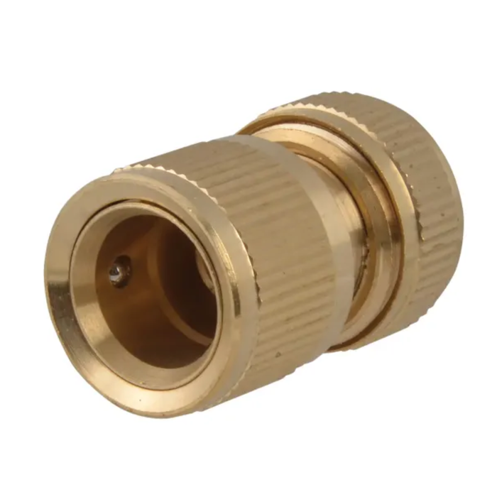 Faithfull Brass Female Hose Connector 12.5mm (1/2in)