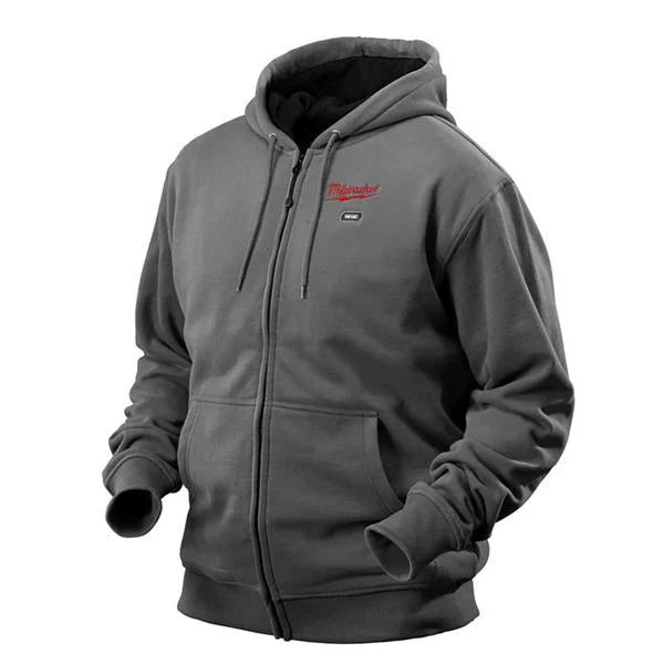 Milwaukee M12HHGREY3-0 M12 Grey Heated Hoody (Bare) Small