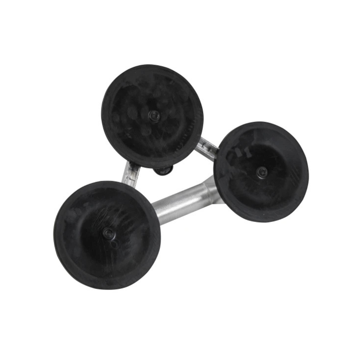 Faithfull Triple Pad Aluminium Pro Suction Lifter (150Kg)