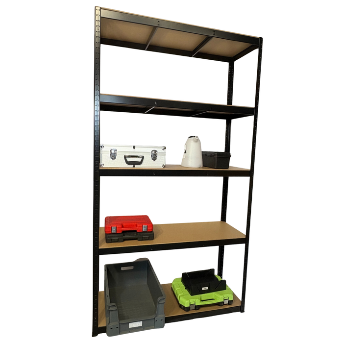 MT 2.2M Heavy Duty Boltless 5 Tier Shelving Unit (1200 x 450mm)