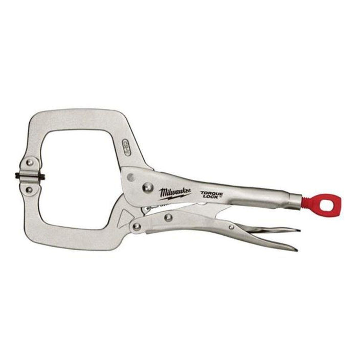 Milwaukee 11'' Torque Lock Locking C Clamp with Swivel Pads