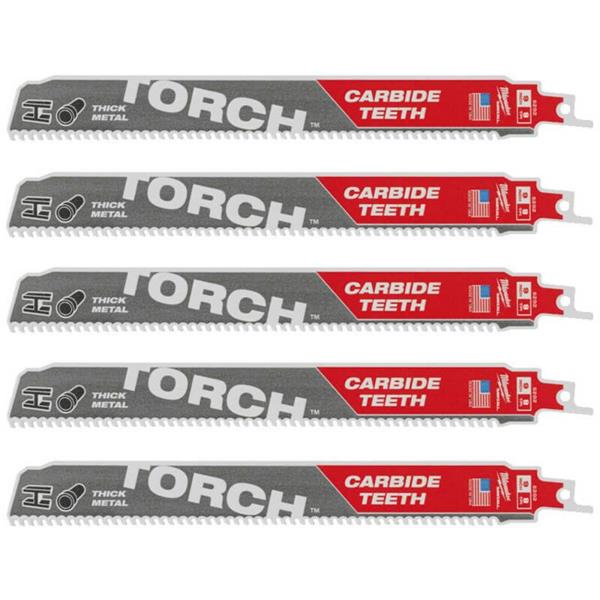 milwaukee tct recip saw blade 5 pack