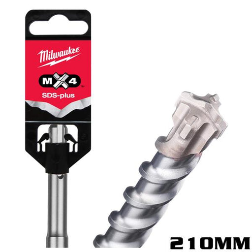 milwaukee sds plus mx4 drill bit