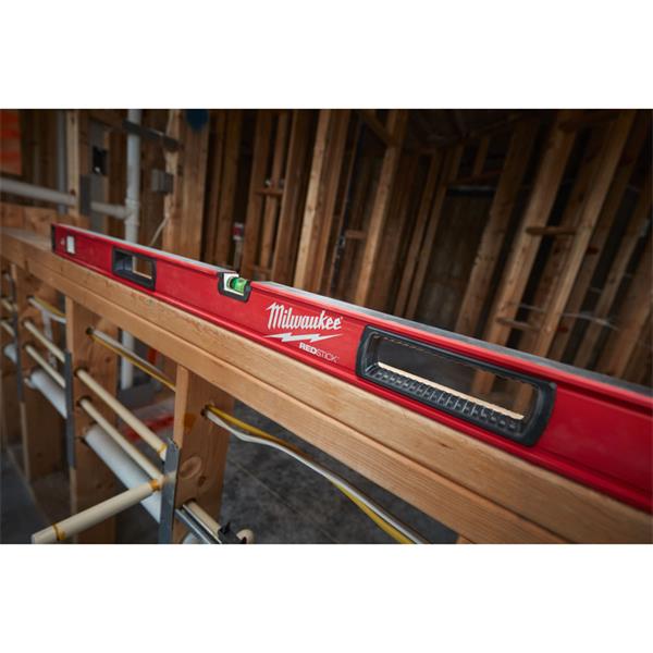 Milwaukee 4932459068 (48in) 120cm RedStick Backbone Box Level
