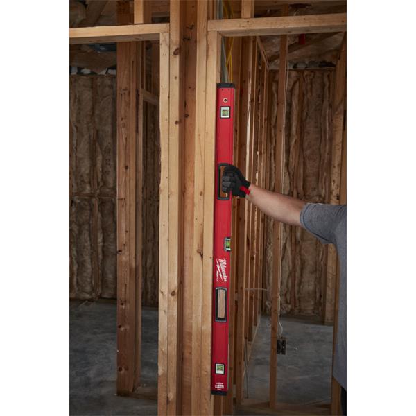Milwaukee 4932459068 (48in) 120cm RedStick Backbone Box Level