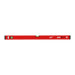 Red level tool with Milwaukee logo on a white background