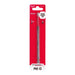 Milwaukee PH2 Shockwave 150 mm screwdriver bit with wear guard tip, in its original red and white blister packaging.