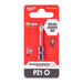 Milwaukee Shockwave impact duty drill bit with wear guard tip on red packaging