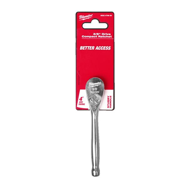 Milwaukee 4932479650 3/8" Drive Compact Ratchet