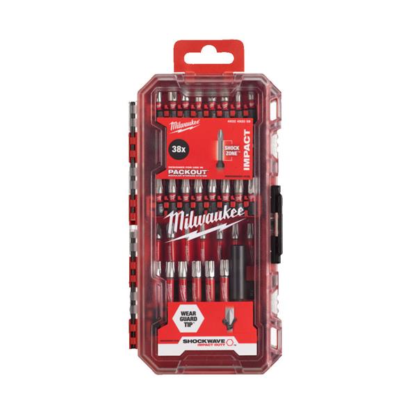 Milwaukee 4932492009 SHOCKWAVE Impact Rated 38 Piece Bit Set