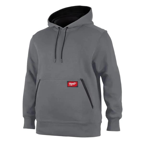 grey milwaukee hoodie