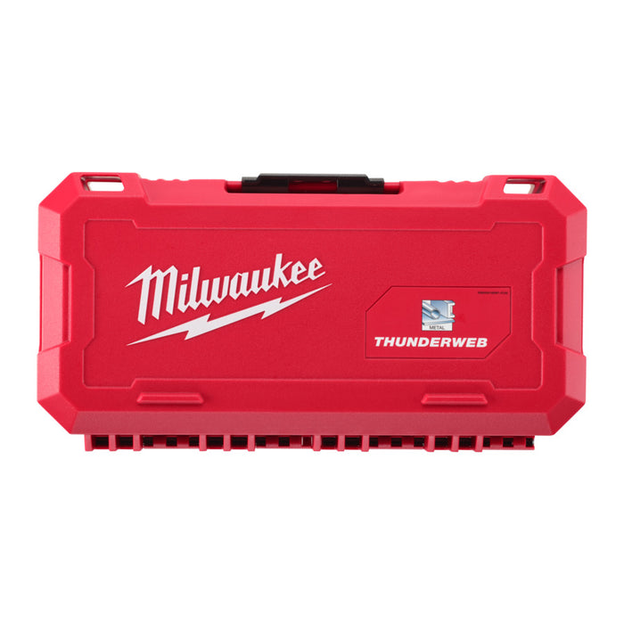 Milwaukee 4932493869 HSS-Ground Set D338 (19 Pieces) Metal Drill Bits Thunderweb