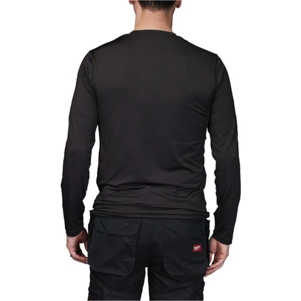 Milwaukee WORKSKIN Cold Weather Base Layer Long Sleeve - Black Large