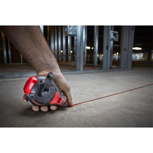 Milwaukee 4932498391 Bold Line Chalk Reel with Red Chalk Refill