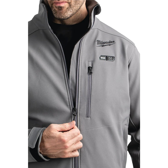 Milwaukee M12HJGREY5-0 M12 Heated Jacket - Grey (Bare Unit) Small