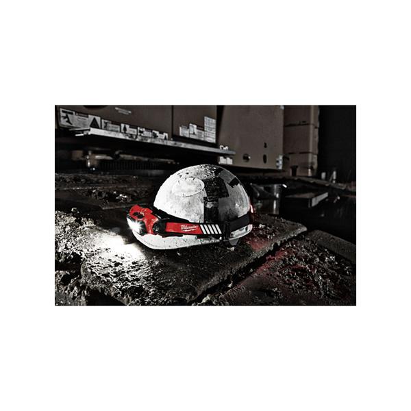 Milwaukee L4HL-VIS-301 Rechargeable Hard Hat Lamp