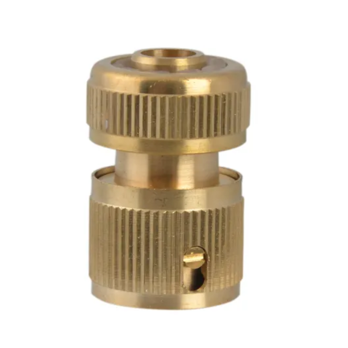 Faithfull 1/2'' Brass Female Water Stop Connector 12.5mm