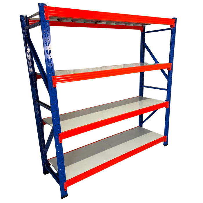 Longspan Shelving Starter 2M x 2M x 600mm (4 Layers)
