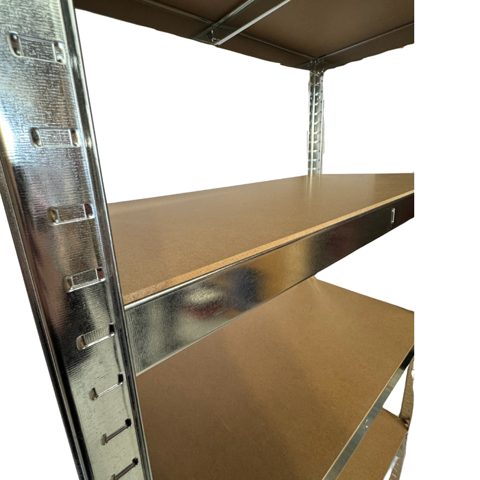 MT 1.8M Boltless 5 Tier Galvanised Shelving Unit (900 x 400mm)
