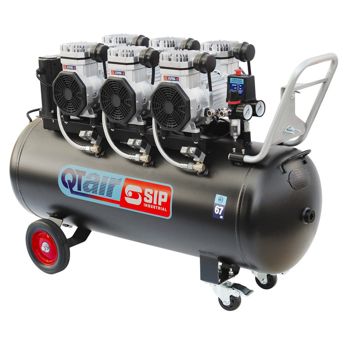 SIP 05497 QT DD 4.5HP 150Ltr Ultra Low Noise Air Compressor (22.8CFM)