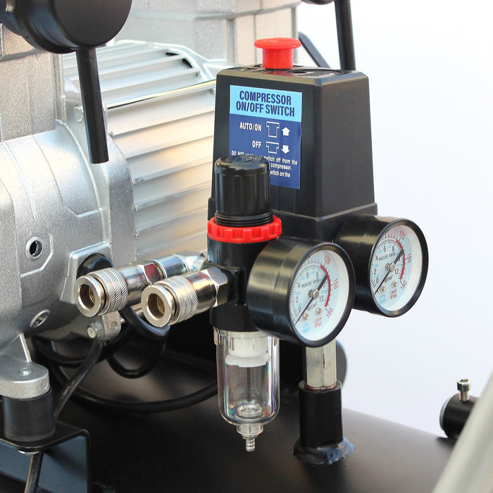 SIP 05497 QT DD 4.5HP 150Ltr Ultra Low Noise Air Compressor (22.8CFM)