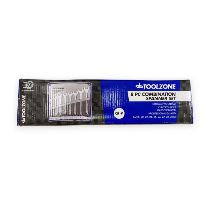 Toolzone 8pc Jumbo Spanners (20-32mm)
