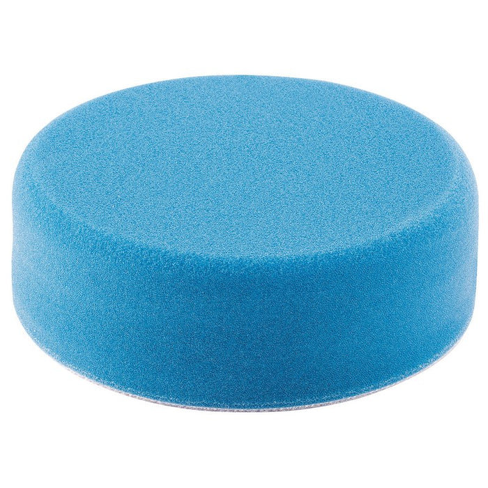Draper 150mm Blue Medium Polishing Sponge (Hook & Loop)