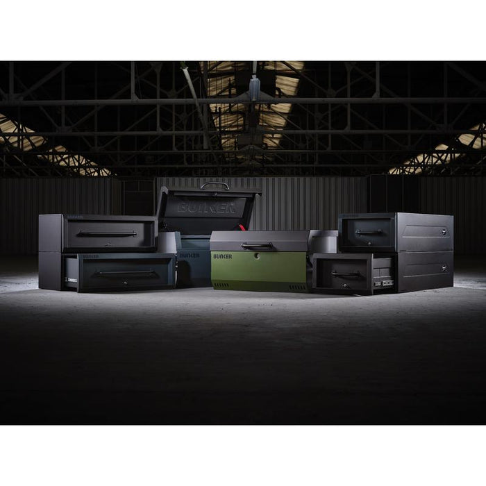 Draper 07137 Bunker Black K1 Stacking Security Box