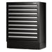 draper nine drawer tool cabinet