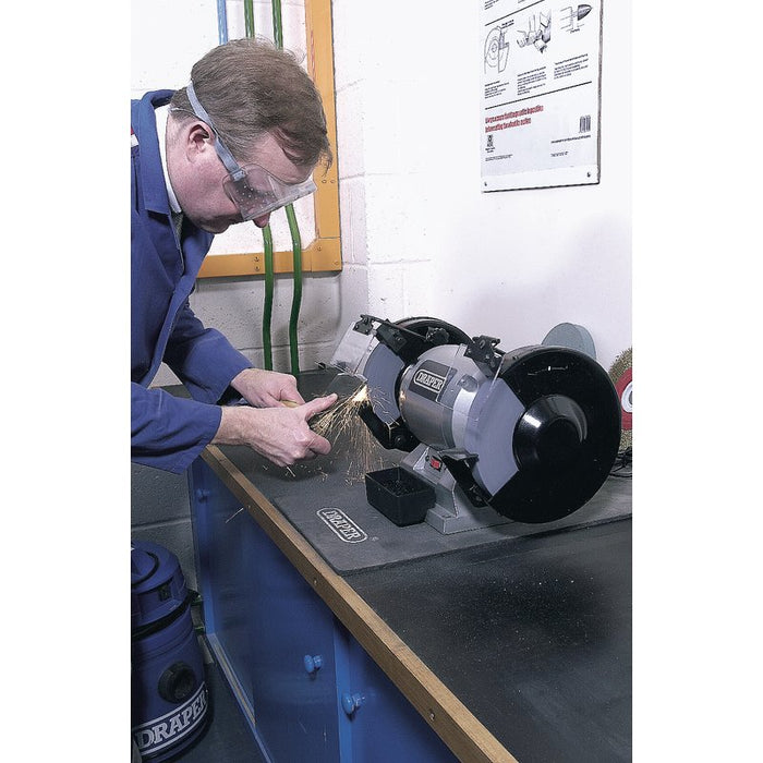 Draper 29621 8'' Heavy Duty Bench Grinder (550w)