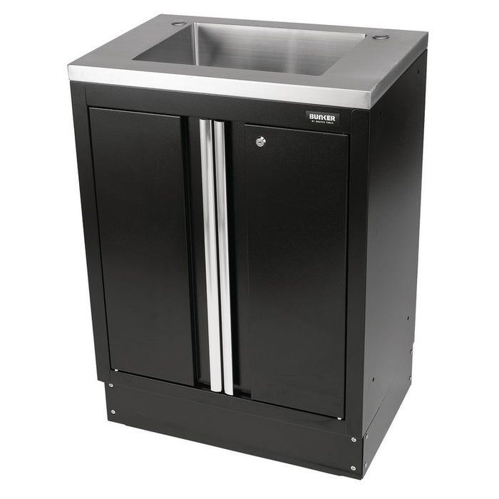 Draper 31034 BUNKER® Modular Floor Cabinet with Sink (680mm)