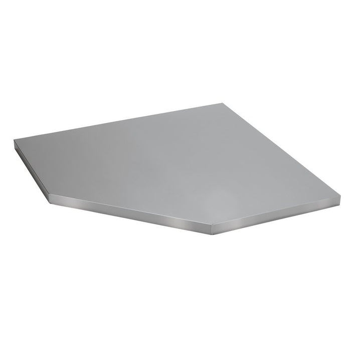 draper stainless steel worktop for bunker cabinet