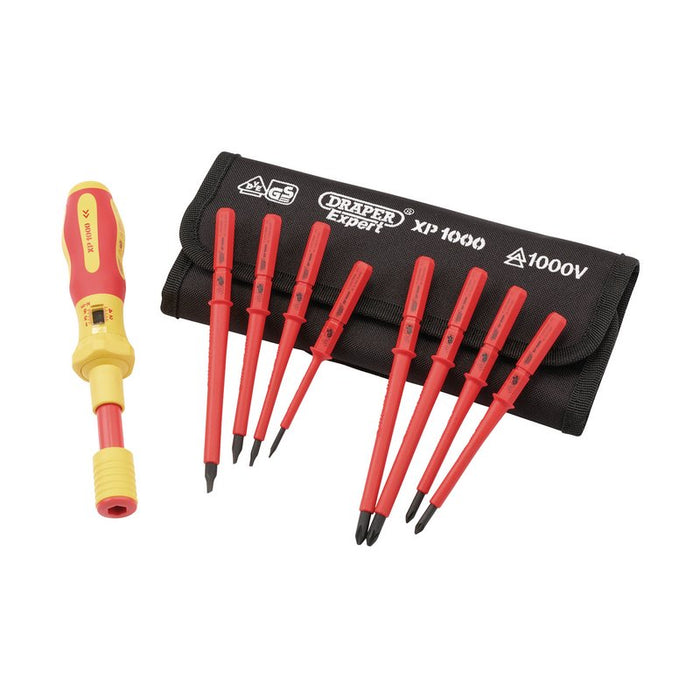 Draper XP1000® VDE Interchangeable Torque Screwdriver Set (9pc)