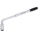 A 1/4-inch hex wrench with a chrome steel shaft and handle, featuring a black textured grip on the end and a socket on the angled head. The brand name 'Redline' is printed on the shaft.