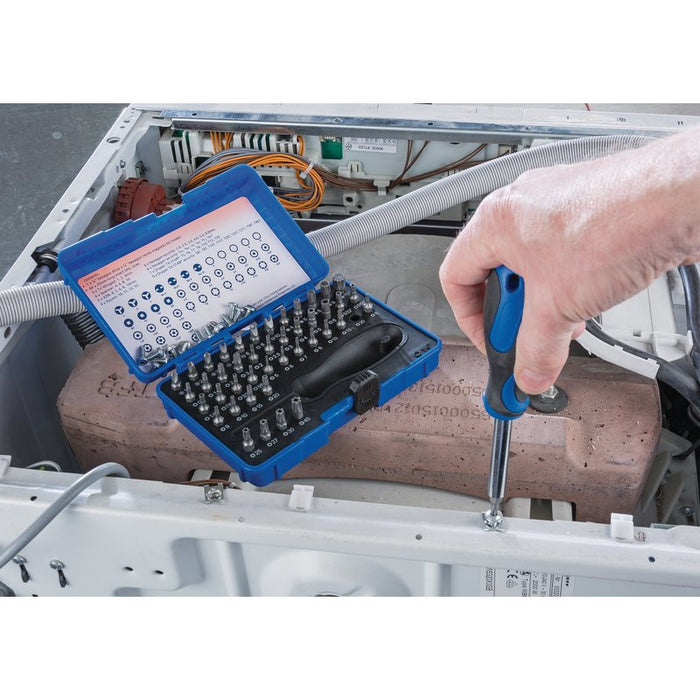 Draper 82399 Security Screwdriver Bit & Driver Set (45pc)