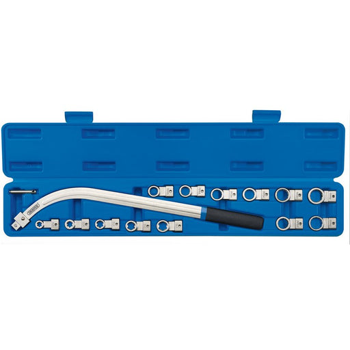 belt tensioner wrench set in a blue case