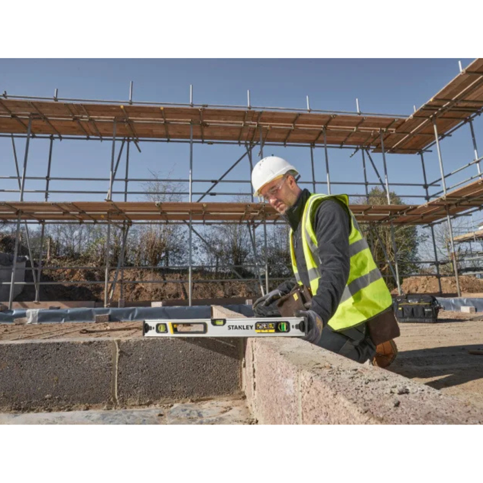 Stanley FatMax® 1200mm XTREME™ Box Beam Spirit Level 3 Vial