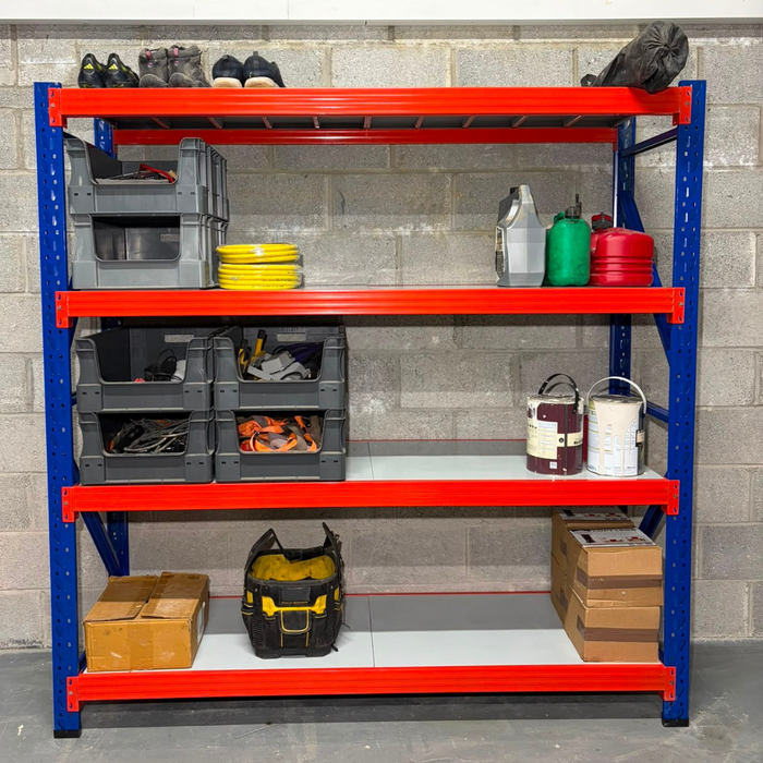 Longspan Shelving Starter 2M x 2M x 600mm (4 Layers)