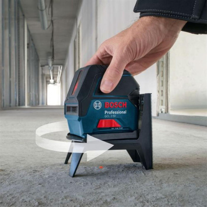 Bosch GBH 3GCL 2-50 Professional Self Levelling Combi Line & Point Laser + LR6 Receiver