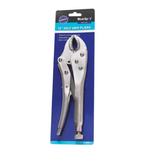 Bluespot Curved Locking Pliers 254mm (10in)