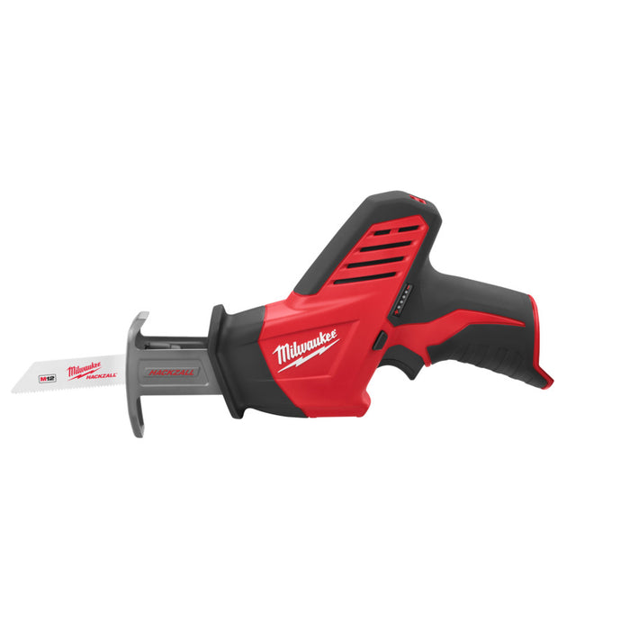 Milwaukee reciprocating saw on a white background