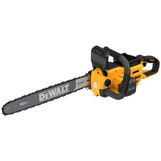 DeWalt chainsaw on a white background