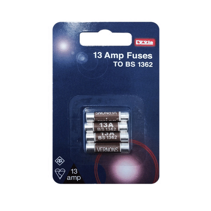 Dencon 13amp Fuse (Pack of 4)