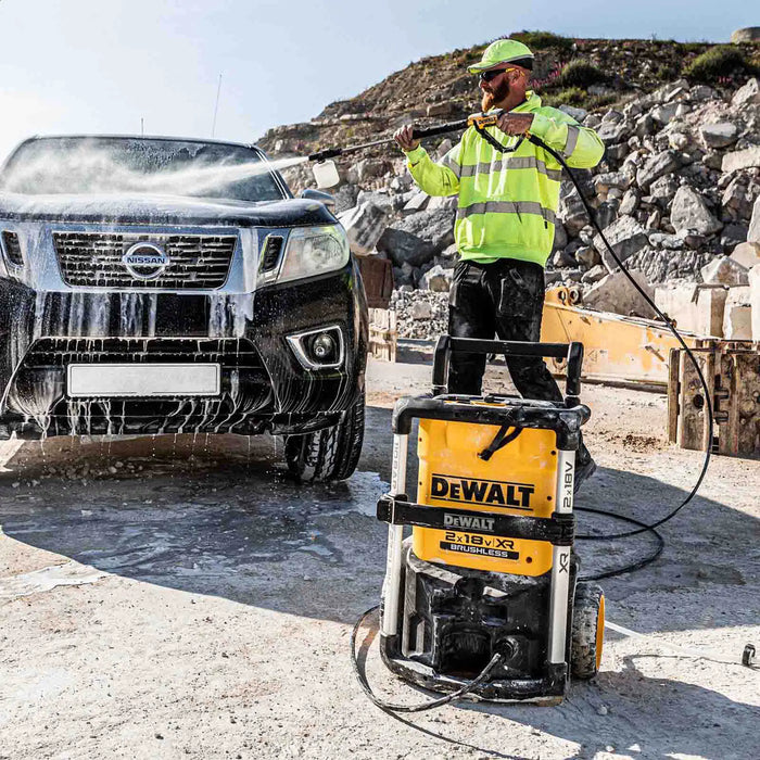 DeWalt 36v DCMPW1600N XR Pressure Washer 1595psi (x2 5Ah)
