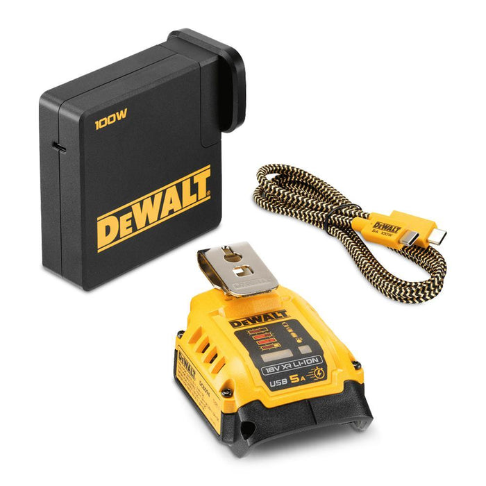 DeWalt DCB094K 18V XR USB Power Delivery Charging Kit