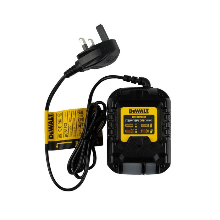 DeWalt DCB1102 Compact Battery Charger For 12V / 18V