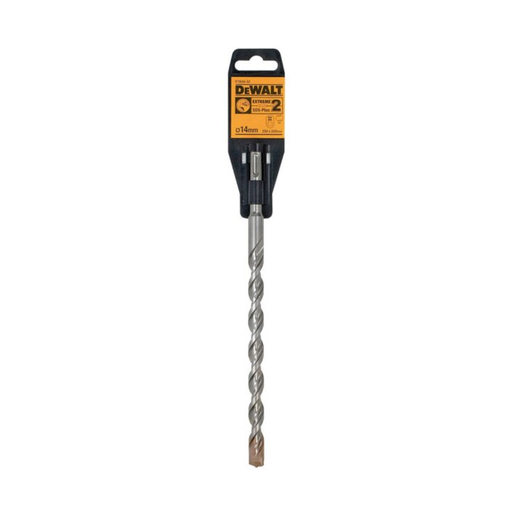 DeWalt drill bit with packaging on a white background 14 x 260mm