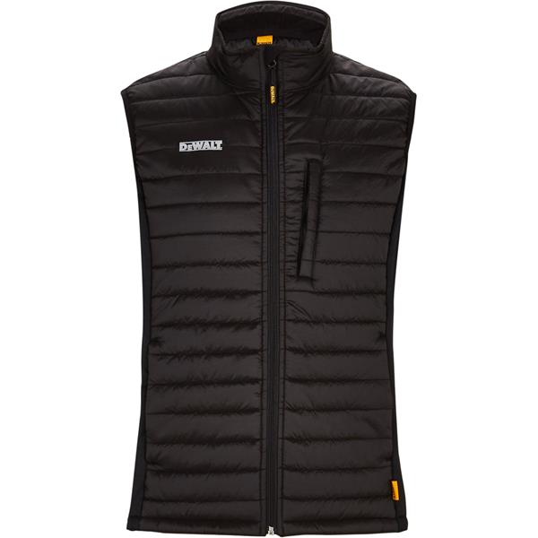 DEWALT BLACK SLEEVELESS BODY WARMER